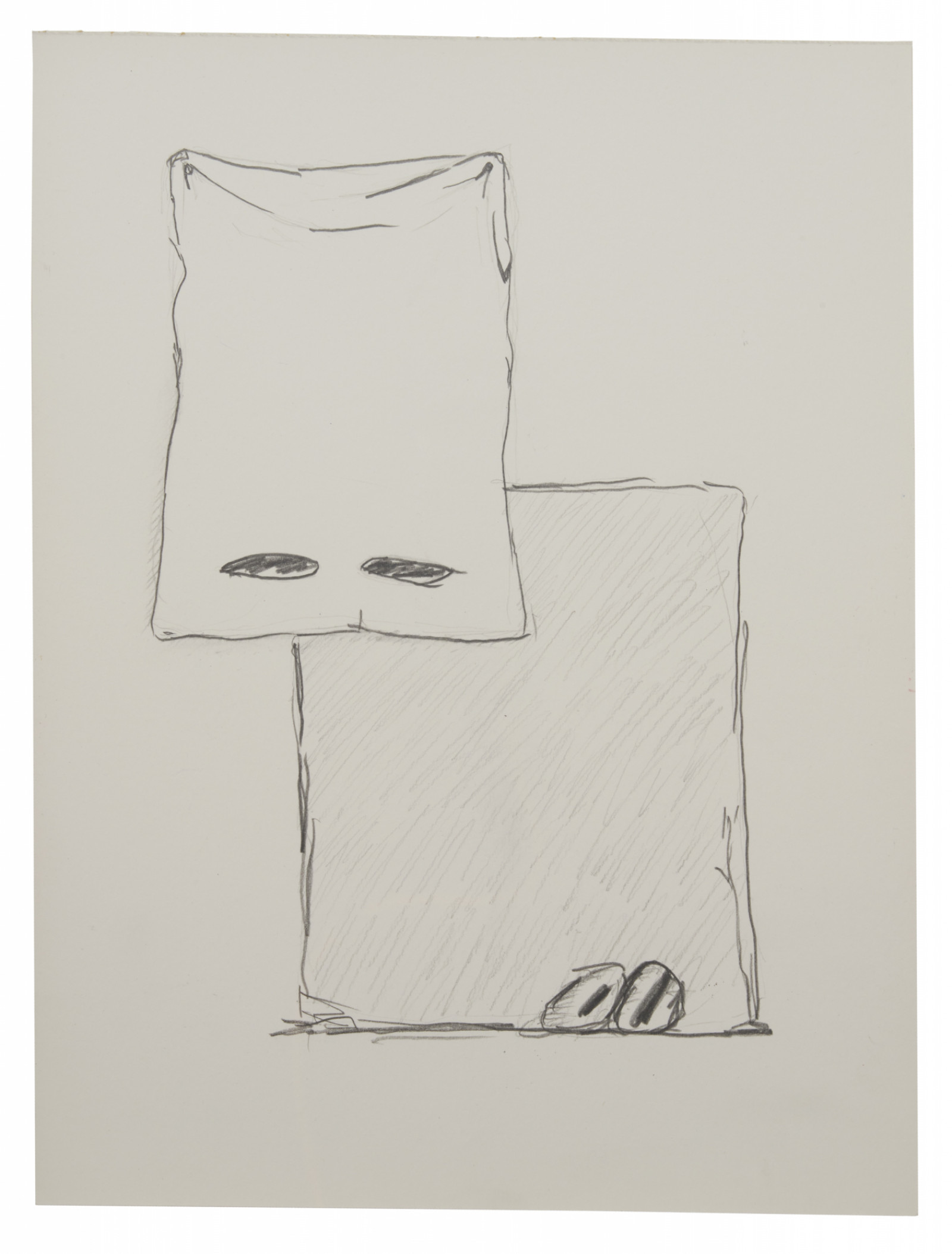 Drawing by Nayland Blake, , dated 1996–97