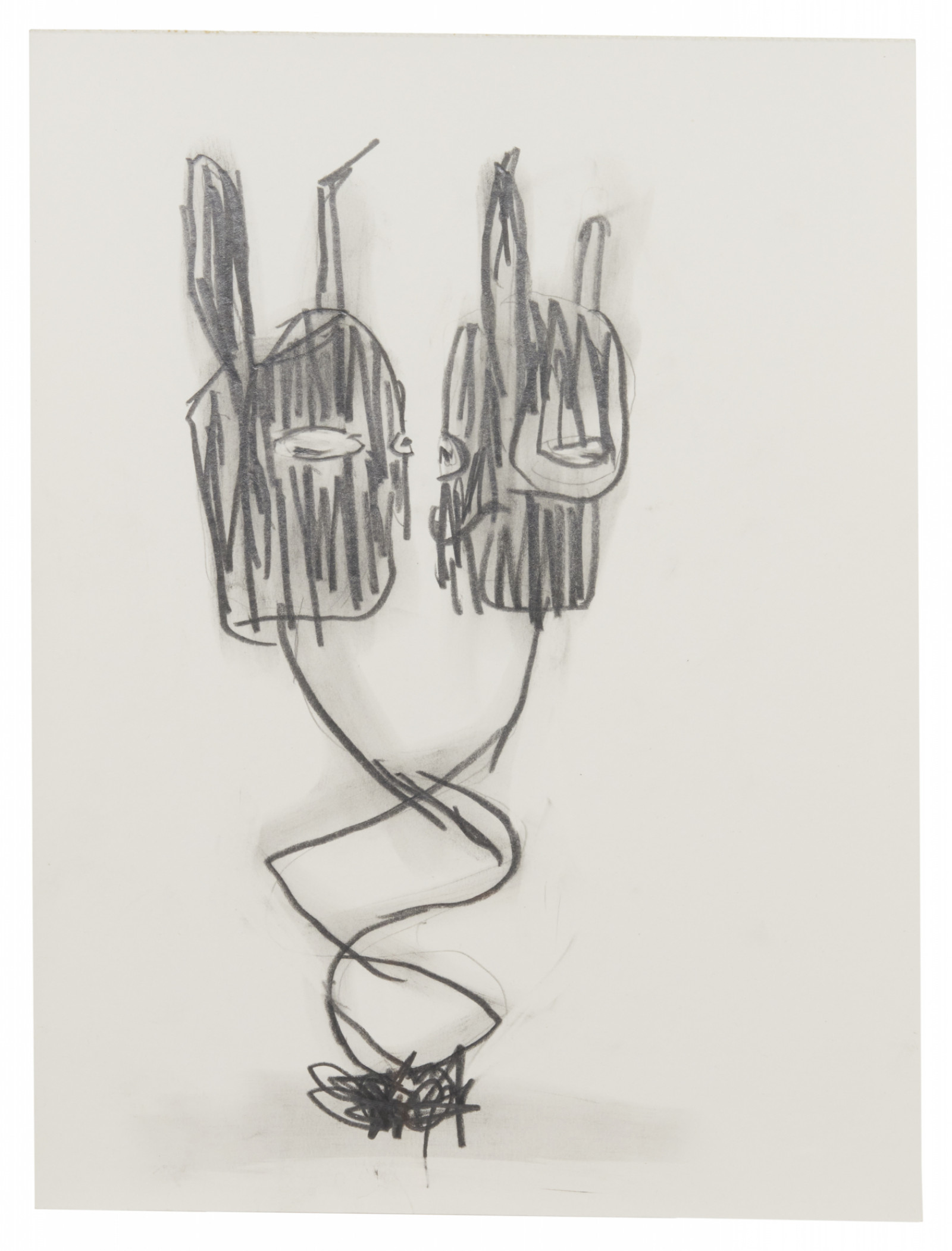 Drawing by Nayland Blake, , dated 1996–97