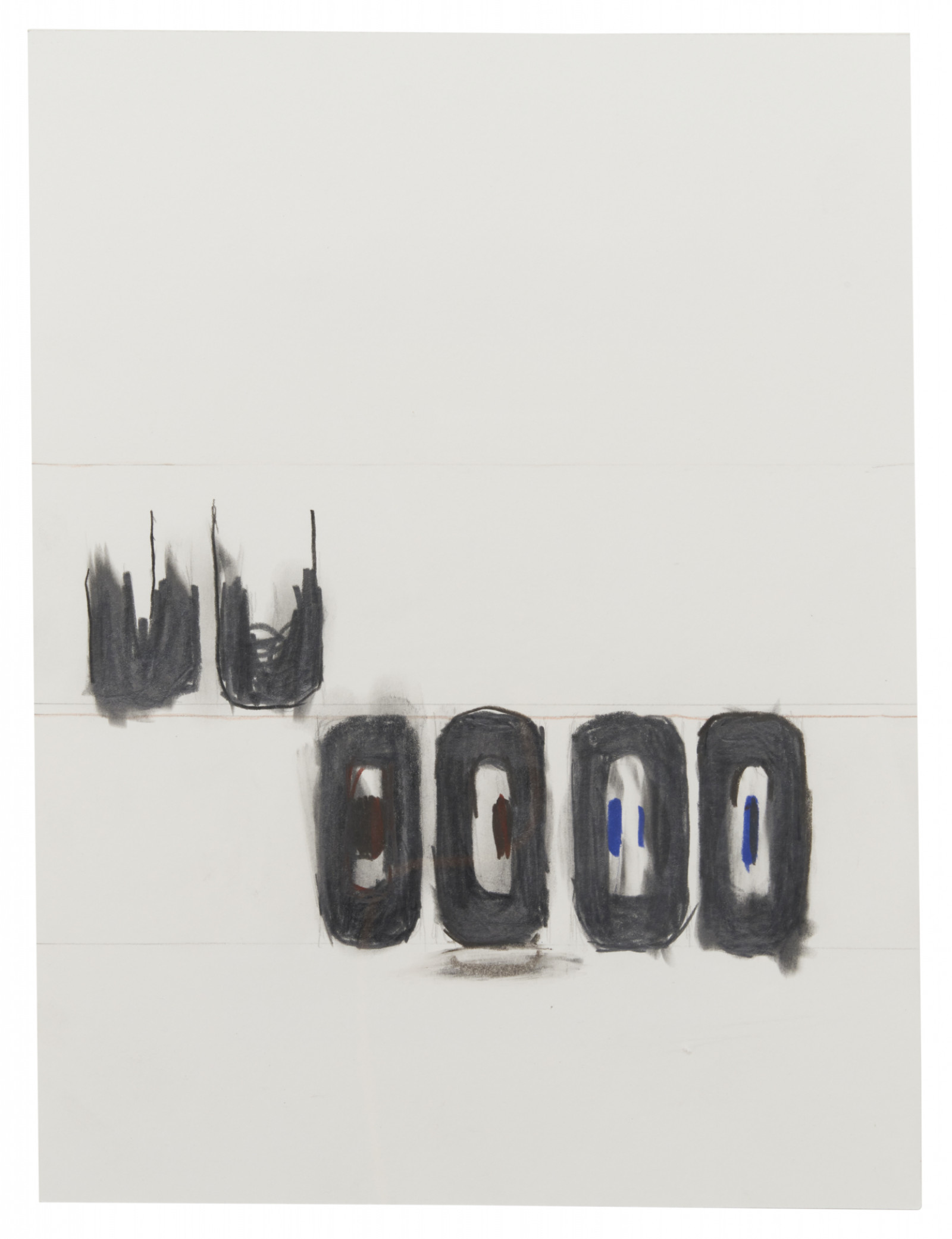 Drawing by Nayland Blake, , dated 1996–97