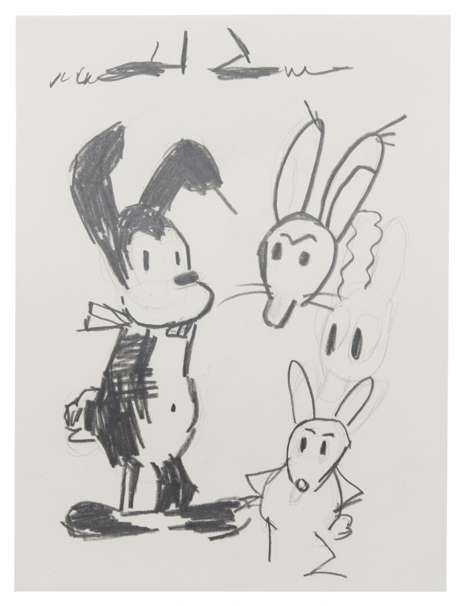 Drawing by Nayland Blake, , dated 1996–97