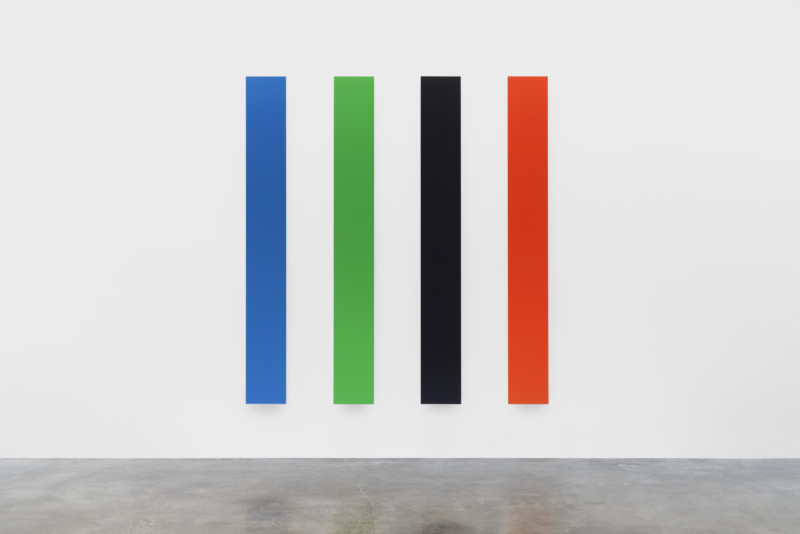 Black Green Black Red, Ellsworth Kelly | Matthew Marks Gallery