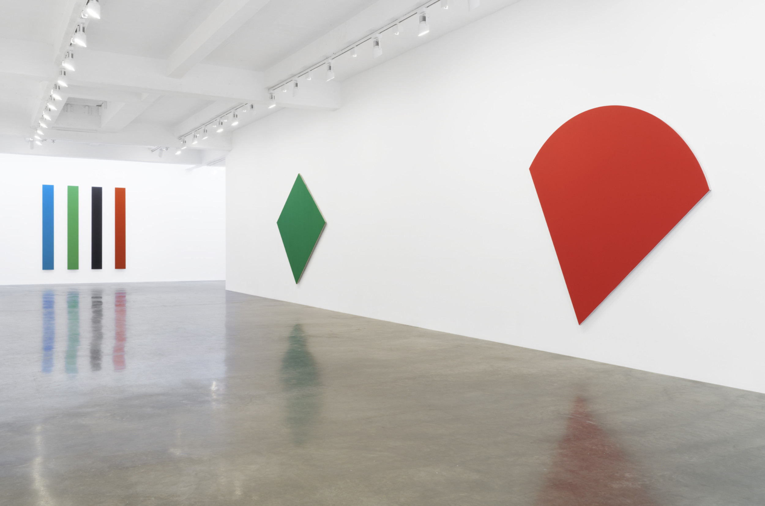 ELLSWORTH KELLY ：MATTHEW MARKS GALLERY ELLSWORTH KELLY Blue Green Black Red and Postcards | Matthew Marks