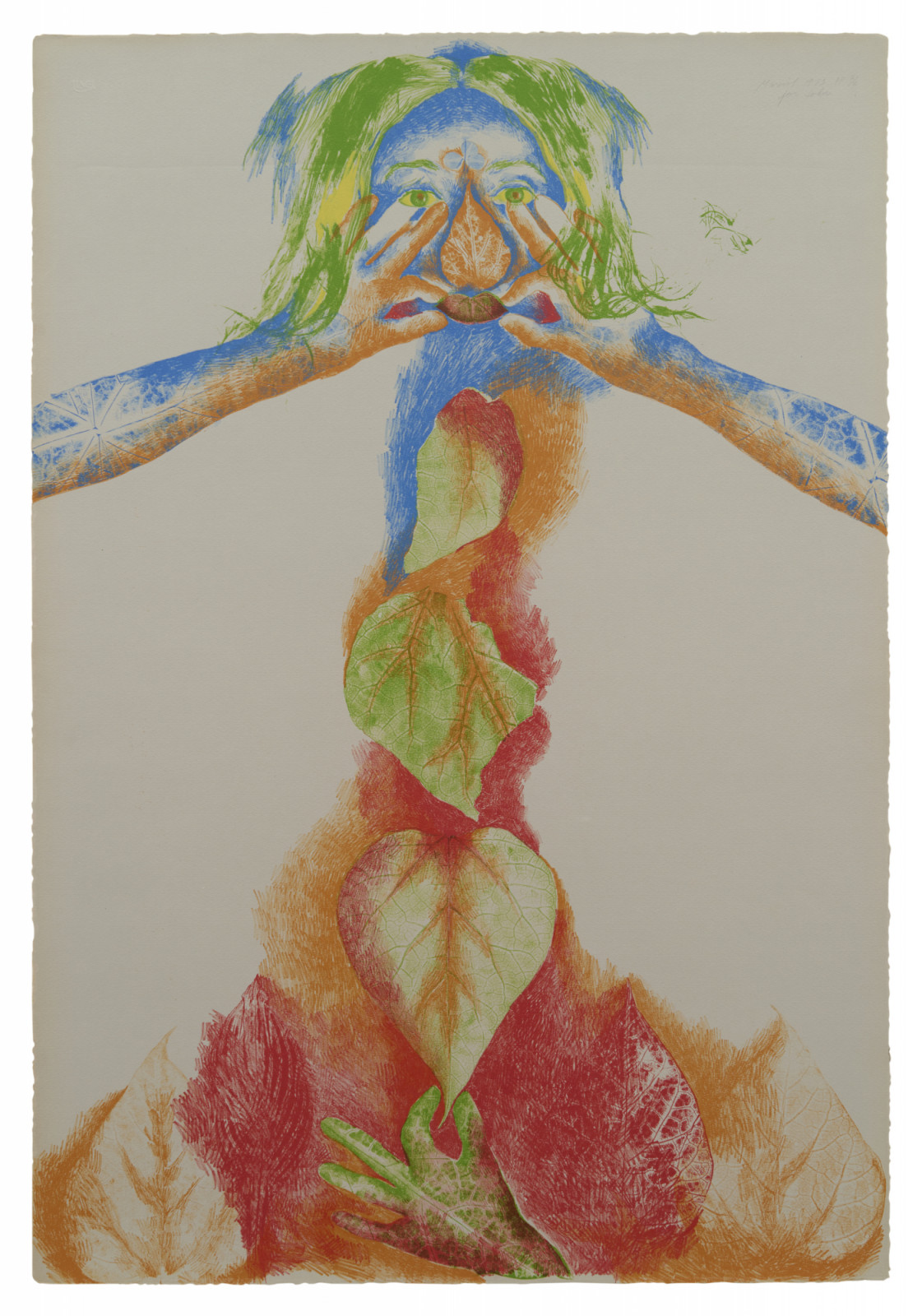 Print, dated 1973