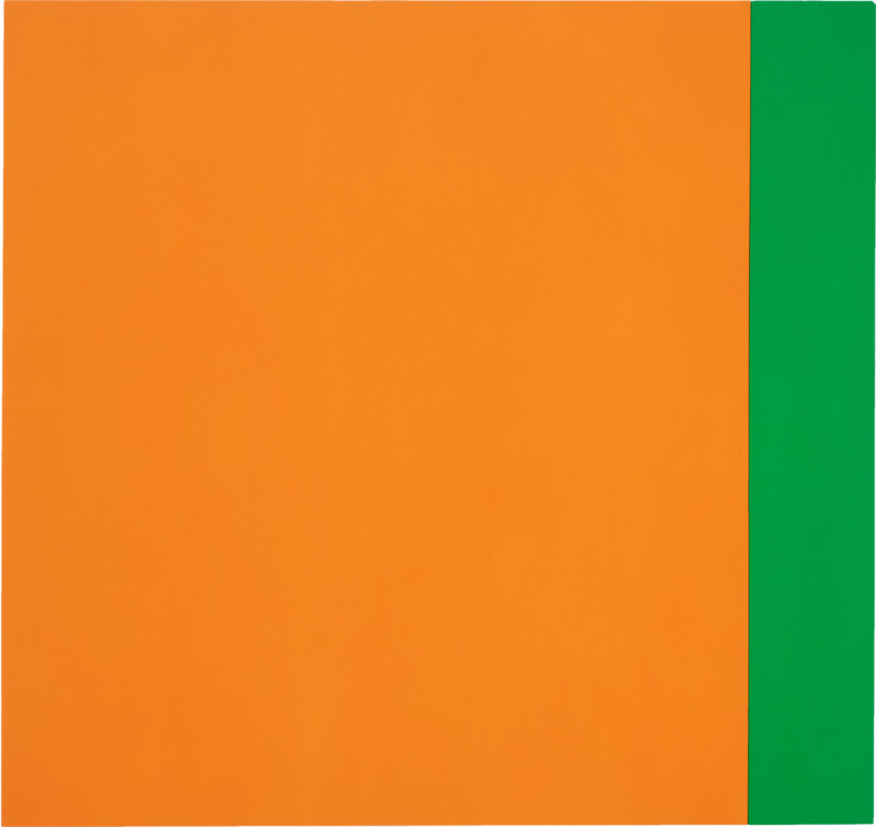 Orange Green, ELLSWORTH KELLY Recent Painting and Sculpture