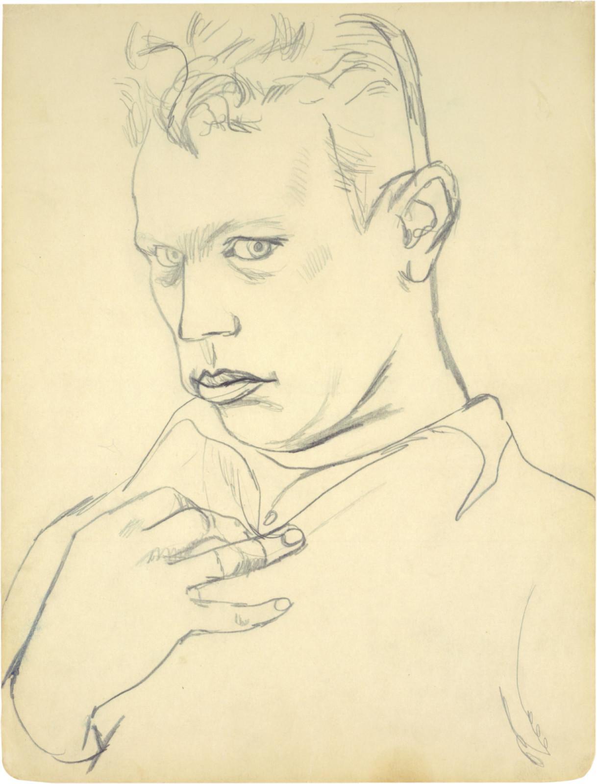 Self-Portrait, ELLSWORTH KELLY Self-Portrait Drawings 1944–1992