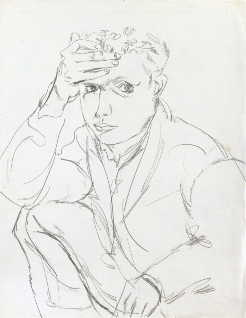 Self-Portrait, ELLSWORTH KELLY Self-Portrait Drawings 1944–1992