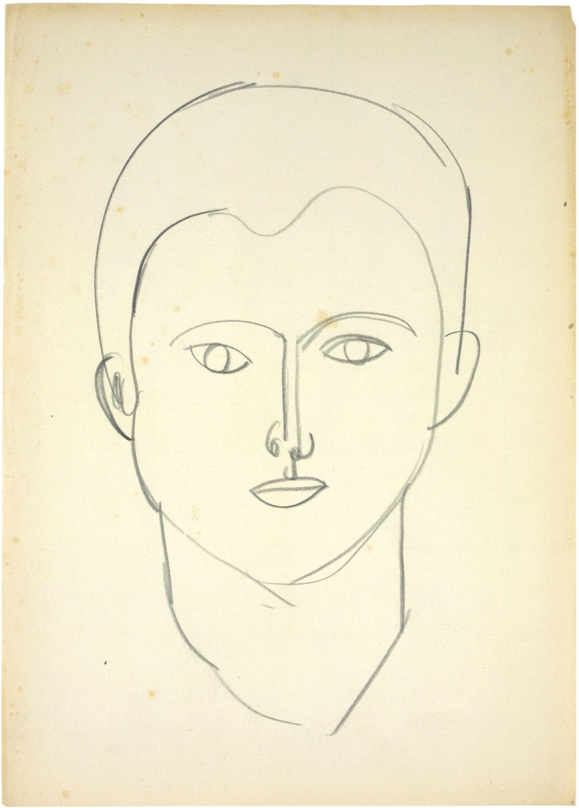 Self-Portrait, ELLSWORTH KELLY Self-Portrait Drawings 1944–1992