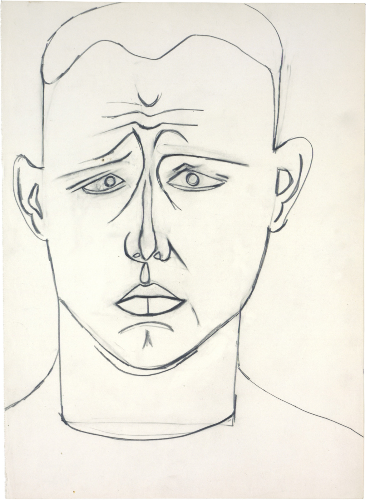 Self-Portrait, ELLSWORTH KELLY Self-Portrait Drawings 1944–1992