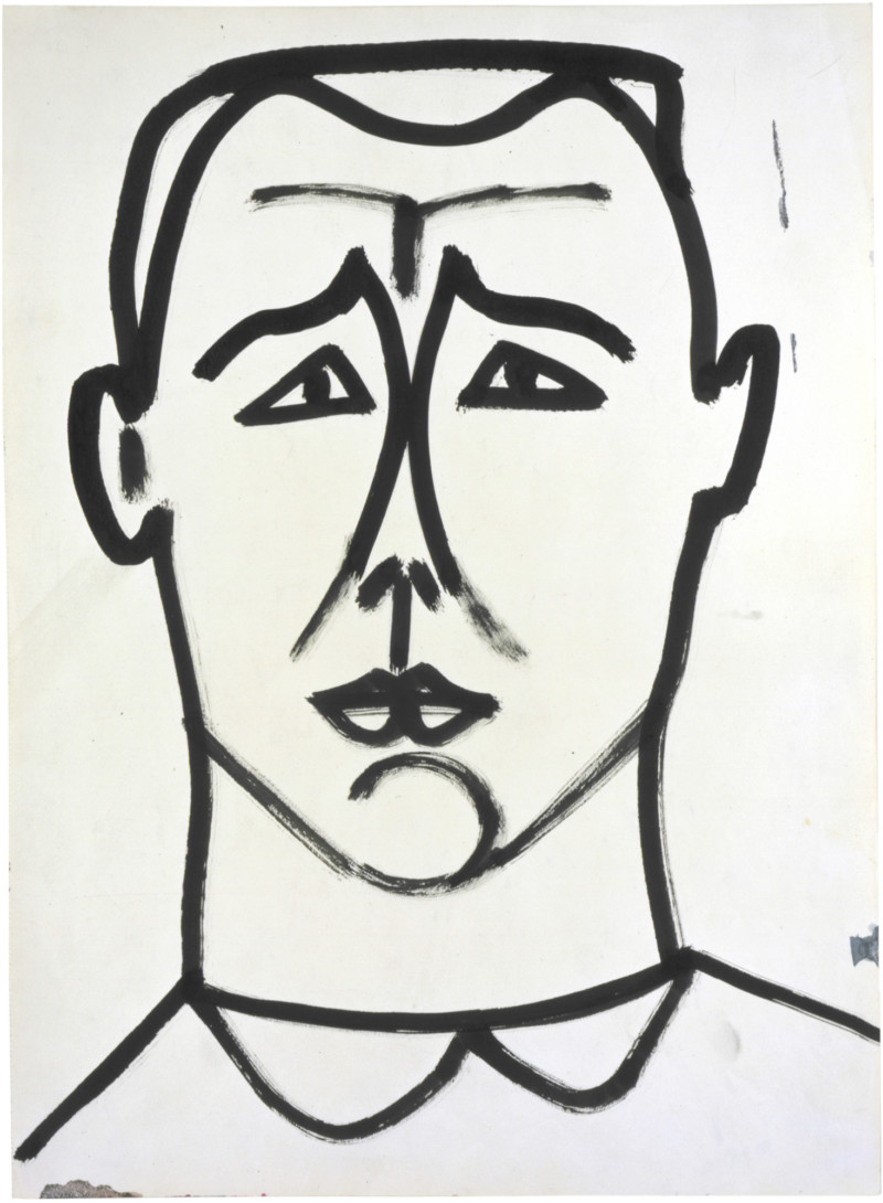Self-Portrait, ELLSWORTH KELLY Self-Portrait Drawings 1944–1992