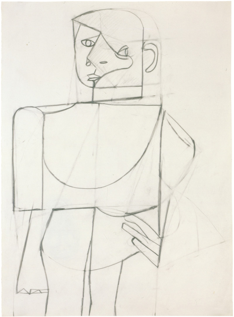 Self Portrait, ELLSWORTH KELLY Self-Portrait Drawings 1944–1992