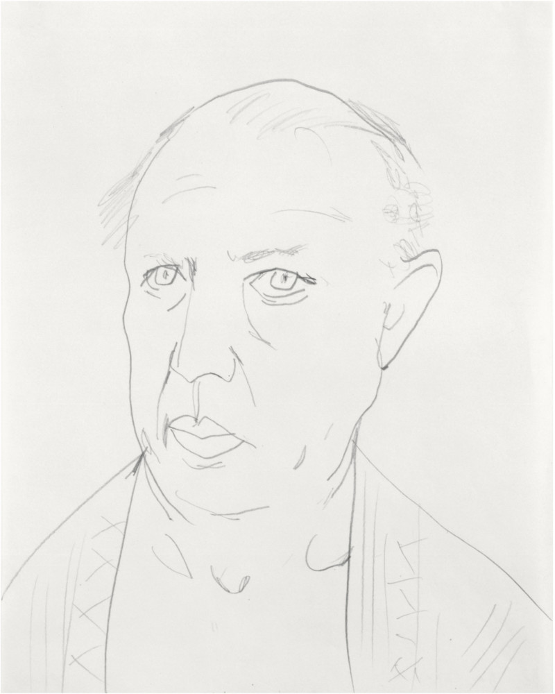 Self-Portrait, ELLSWORTH KELLY Self-Portrait Drawings 1944–1992