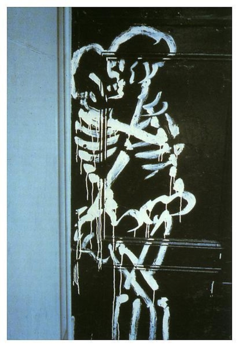Skeletons coupling, NYC, NAN GOLDIN The Ballad of Sexual